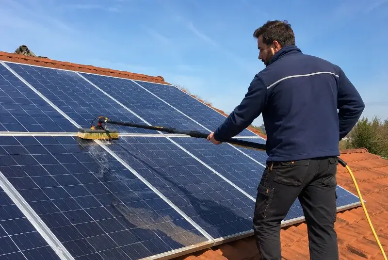Nettoyage et entretien de panneaux solaires à Aniche